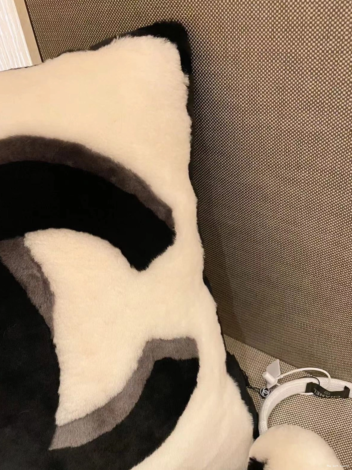 SHEARLING PILLOW THROW COCO 0817
